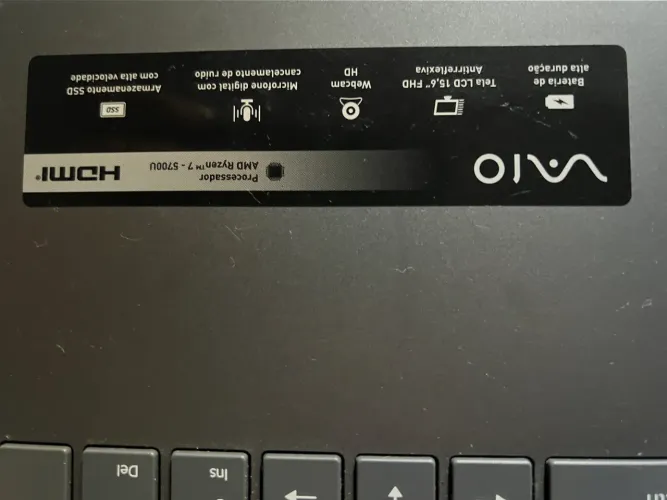Notebook Sony Vaio 