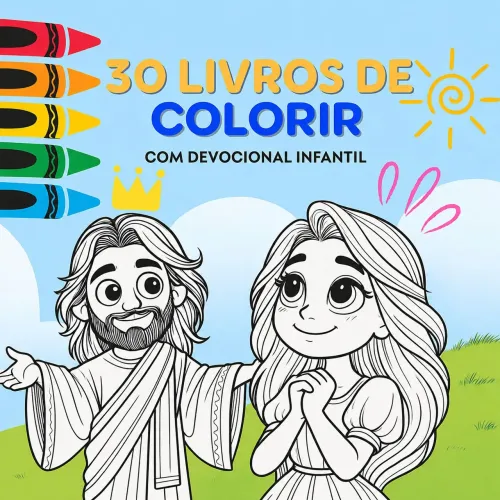 30 Livros Bobbie Goods Cristão - Atividades Infantis