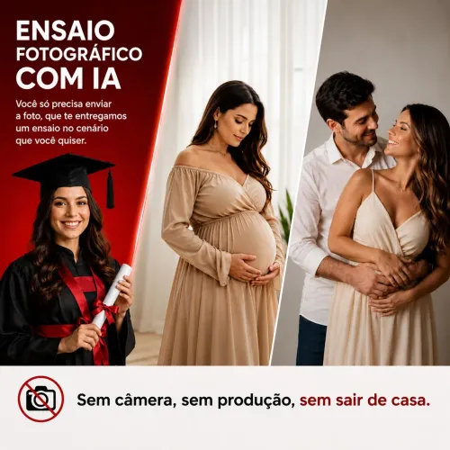 Ensaio Fotográfico com Inteligência Artificial