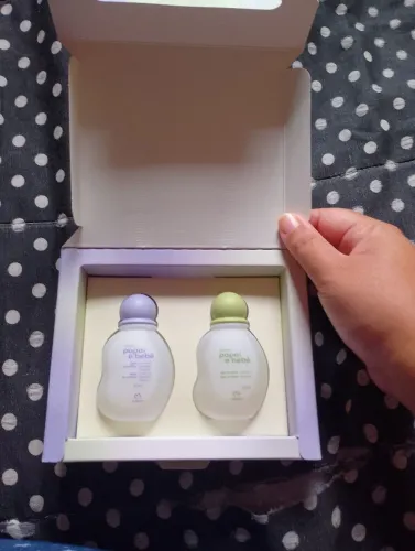 Água de Colônia Papai e Bebê Natura 