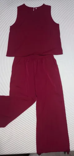 Conjunto Feminino Bordô