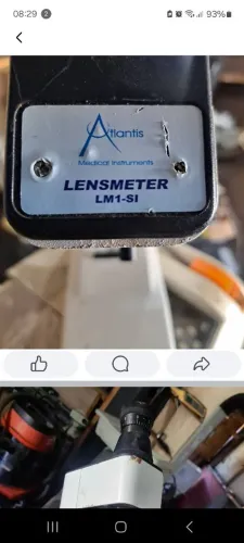Lesometro e refletor opticos