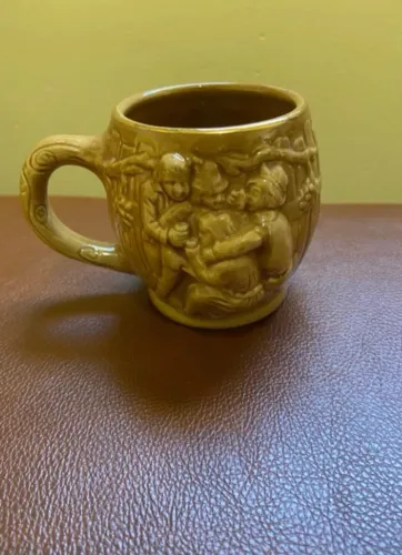 CANECA DE CERÂMICA VINTAGE LIONS CLUB FESTA DA JUVENTUDE JOSE BONIFÁCIO 1971