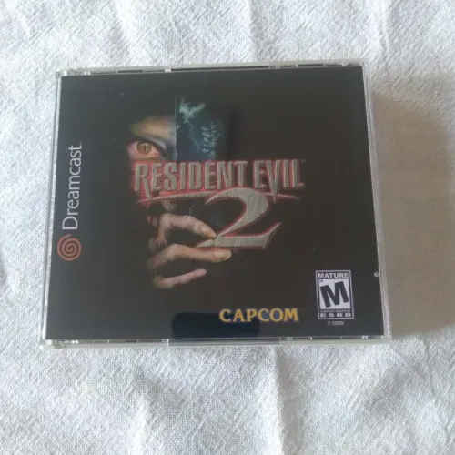 Resident Evil 2 Prensado completo novo para Sega Dreamcast