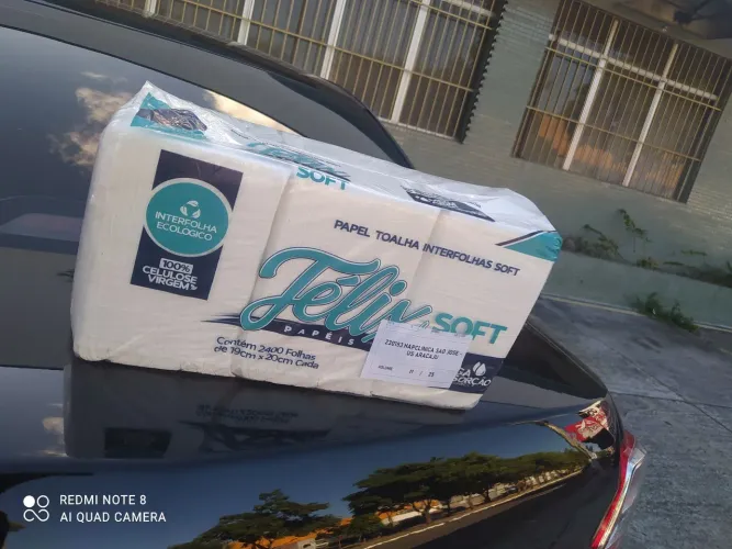 Papel toalha 2400 unidades