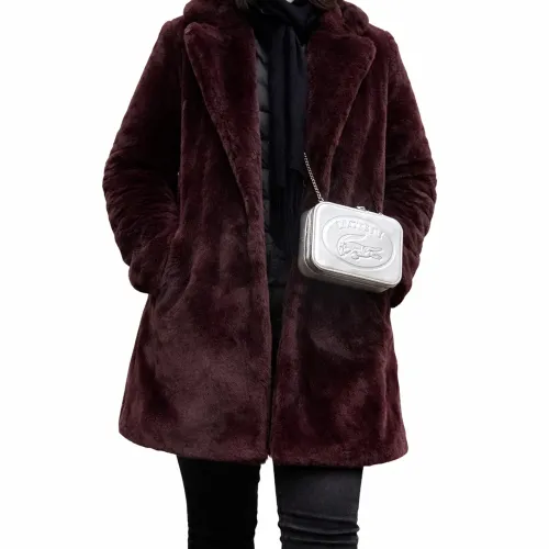Casaco Teddy Importado Europeu Marrom | Pelinho Premium | Impecável