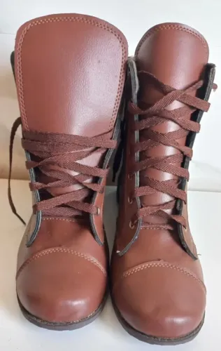 BOTA COTURNO MARROM