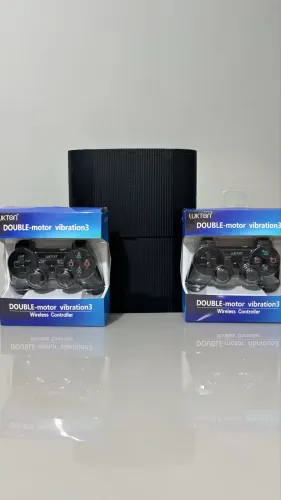 Ps3 DESTRAVADO COM 2 controles loja para baixar seus jogos + GARANTIA 