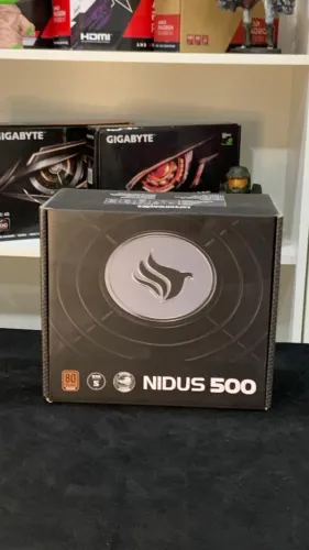 FONTE NIDUS 500W 80 PLUS