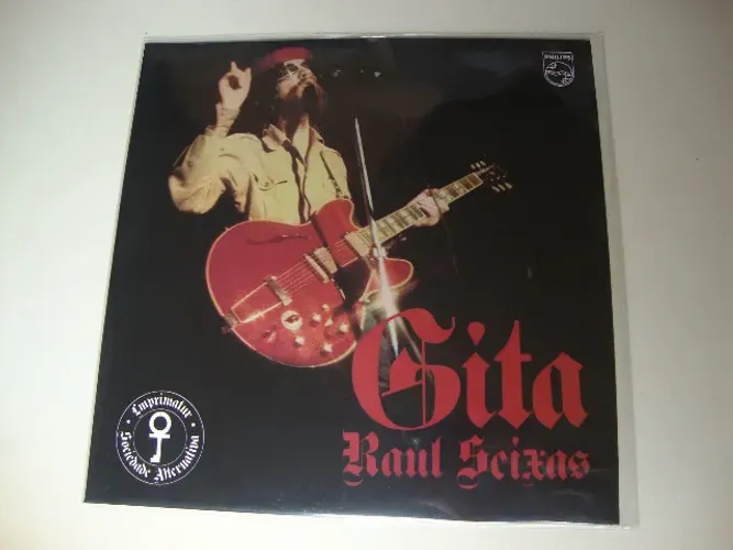 Lp - Vinil - Raul Seixas - Gita ( LP Vermelho ) - Lacrado, 180g.