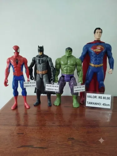 Boneco Super Heróis