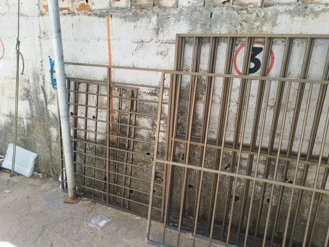 8 Grades de alumínio para janelas