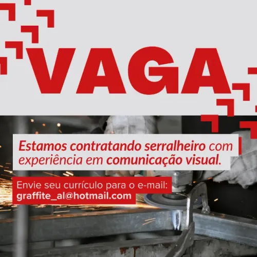 Vaga Serralheiro