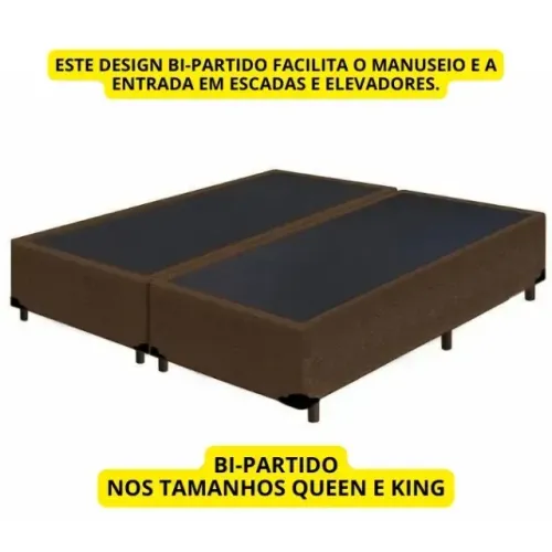 base king king marron - entregamos 