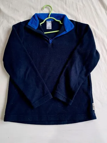 Lote 3 blusas soft infantil , 2 Quechua , 1 sonic C&A Tam 10