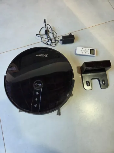 Robô Aspirador e Passa Pano KABUM! smart 500 - 5 Modos de Limpeza, Mapeamento Giroscópio,