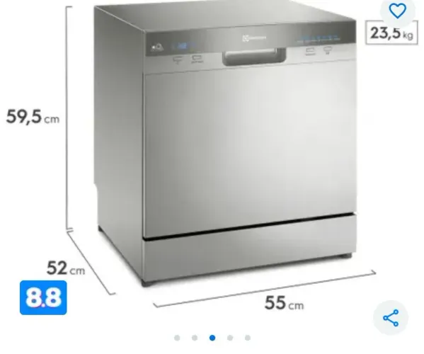 Lava Louça Electrolux Ls08e.