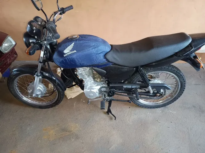 Cg 125 FAN azul não é Titan 150 e 160
