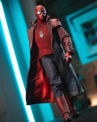 Night Out Spider - Soosootoys - Homem-Aranha Noturno 1/6 = HOT TOYS