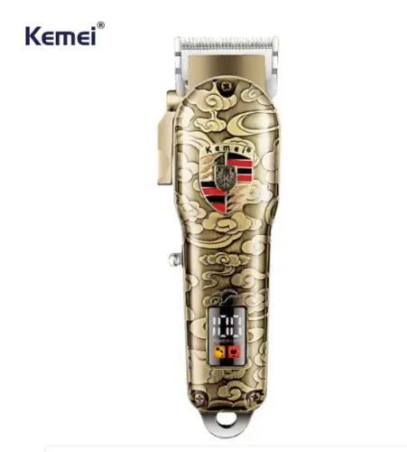 Máquina De Cortar Cabelo Profissional Kemei Km 2130