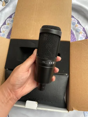 Audio-Technica AT2020 + Interface TEYUN Q-24 | Kit para Podcast e Home Studio