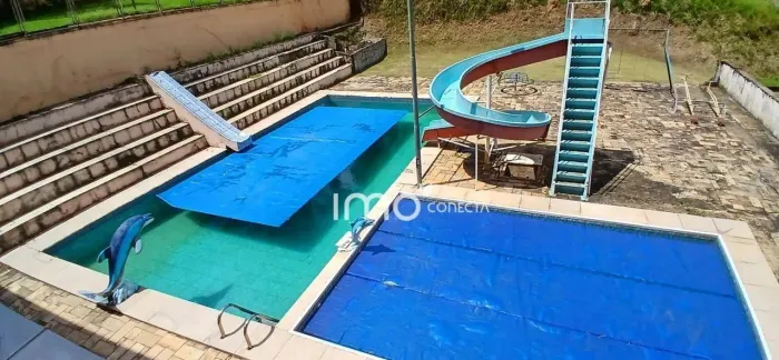 Chácara com salão de festas, piscina, lago, 7 quartos R$ 950.000 - Não Aceita Financiament