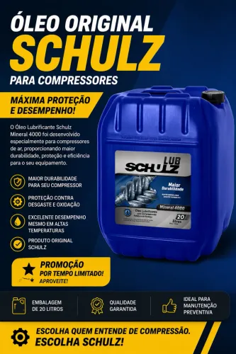 Óleo Original Schulz para Compressores
