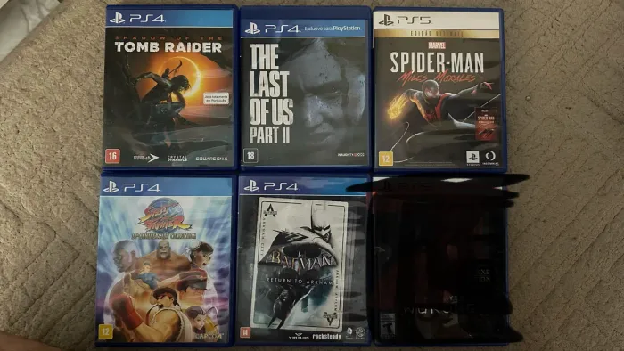 Jogos ps4 e ps5