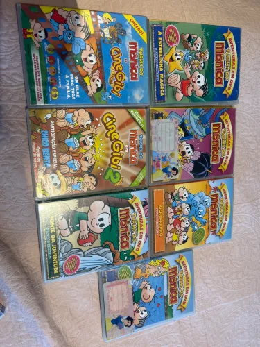 Coleção dvds turma da Mônica