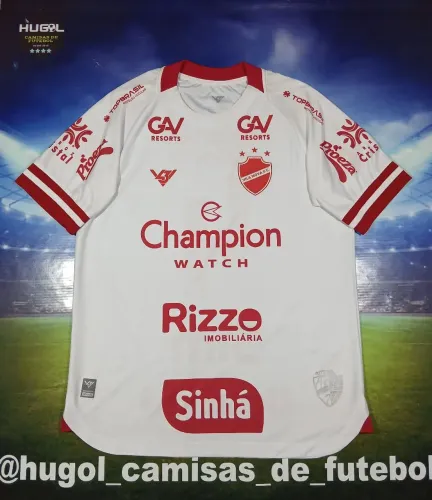 Camisa do Vila Nova 2022 Marca Própria #4 de jogo Tamanho G segundo uniforme