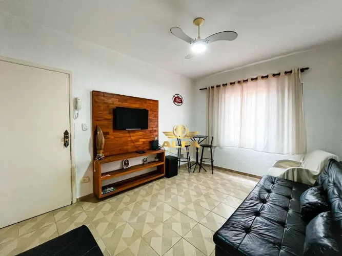 Apartamento a 1 quadra do mar na Praia das Astúrias Alfa Imóveis Guarujá