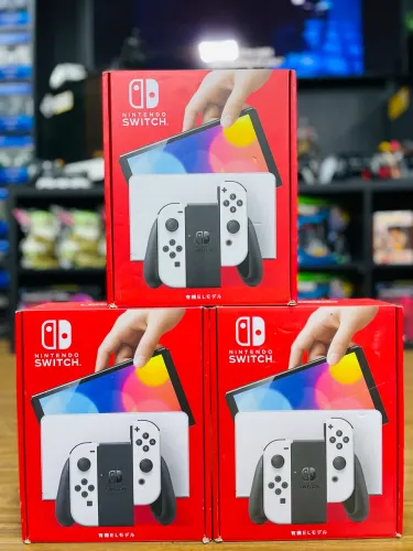 NINTENDO SWITCH OLED NOVO 128GB DESTRAVADO