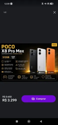 Poco x8 pro Max 512gb 12Ram