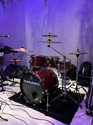 Bateria Acústica Nagano Concert Full