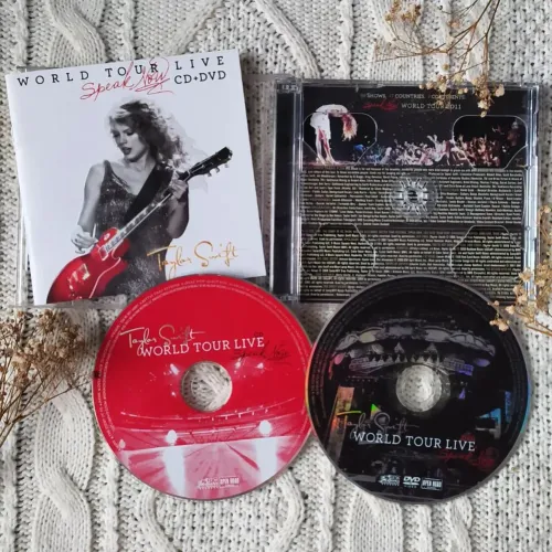 [TARGET RARO] Speak Now World Tour Live (CD + DVD) capa branca