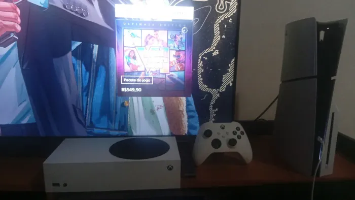 Xbox séries s em perfeito estado com garantia