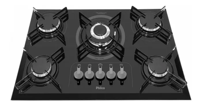 Cooktop Philco 5 Bocas