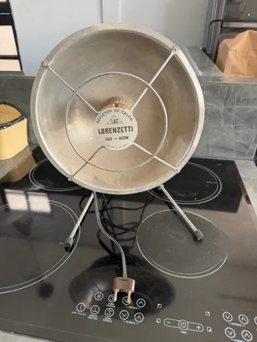 Aquecedor elétrico lorenzet antigo