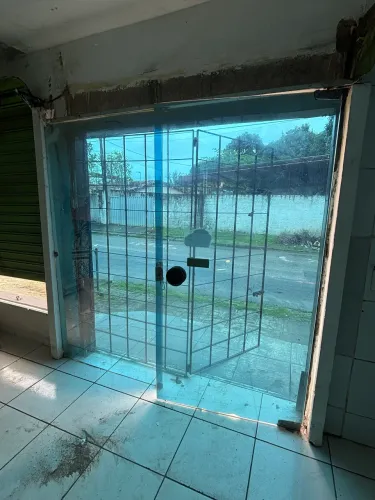 Porta blindex vidro loja comercial 