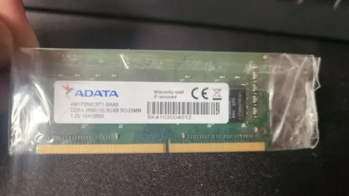 Memória RAM 8GB DDR4 2666MHZ notebook