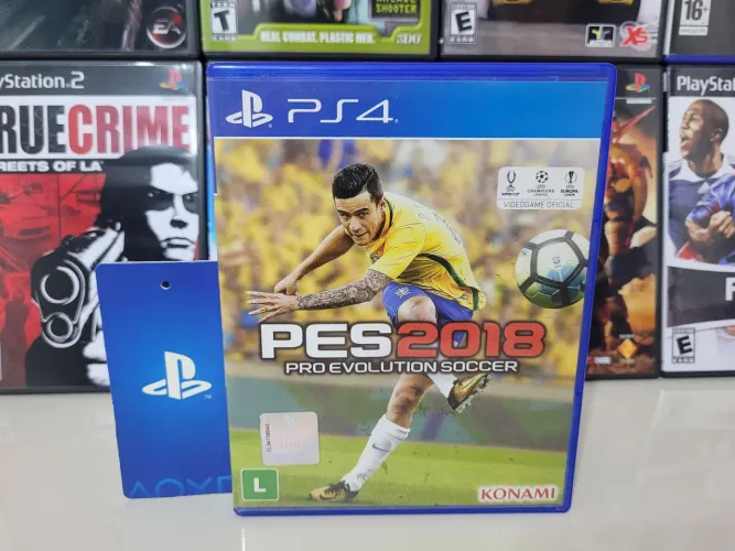 PES 2018 PS4 - CD Original Mídia Física