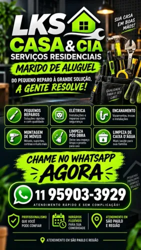 LKS Serviços - pequenos reparos resistênciais