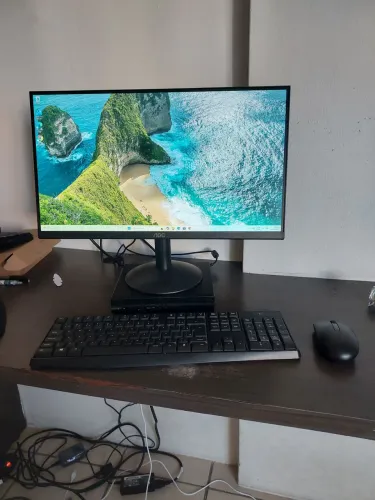 Computador + Monitor Aoc 21,5
