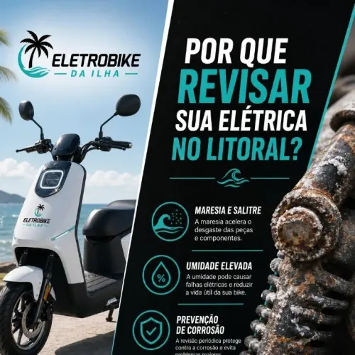 Manutenção de bikes/scooters/motos elétricas