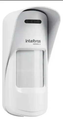 Sensor de Presença Intelbras Externo Sem Fio Ivp 8000 Ex