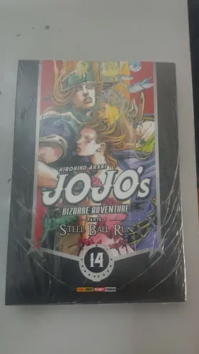 Mangá - Jojo's Bizarre Adventure - Parte 7 - Steel Ball Run 14 - Novo/lacrado