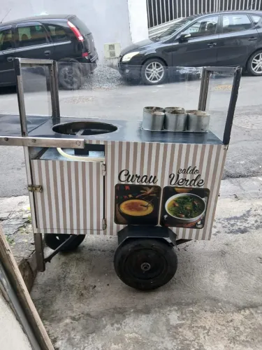 Carinho de lanche móvel