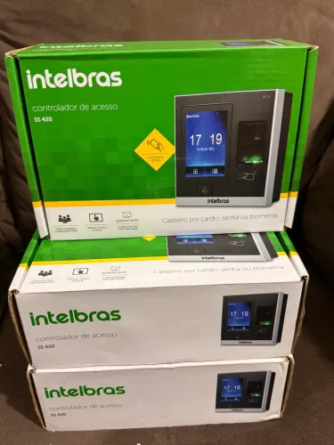 Controlador de acesso intelbras ss420 03 unidades 