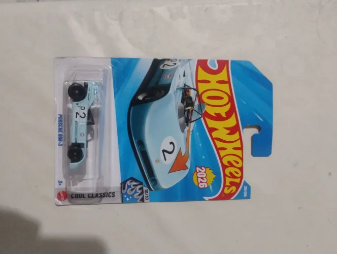 Carrinho Hot Wheels *Porche 908-3 Gulf* 2026
