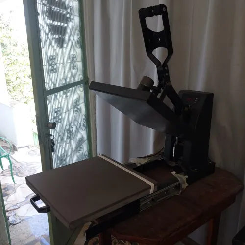 prensa 38x38, 220v, pra sublimação